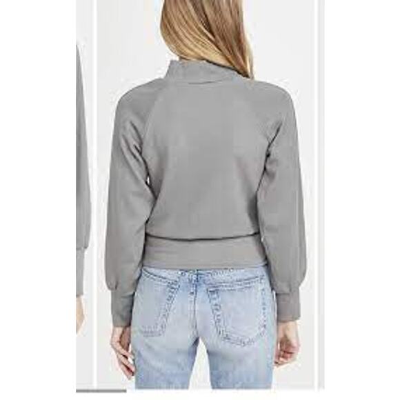 Line and Dot Monroe Turtleneck Gray Womens Size Large - Picture 3 of 7